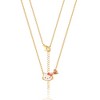 Sanrio Hello Kitty Brass Heart Birthstone Charm Necklace - 16 + 2'' Chain - 4 of 4