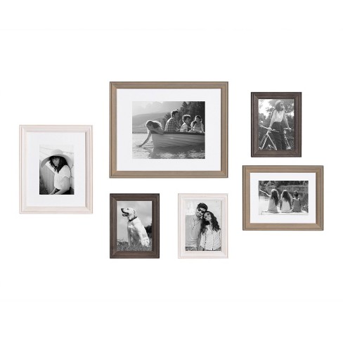 Photo Frame Set for Wall Gallery Wall Wooden Picture Frames Set of