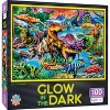 MasterPieces Glow in the Dark - King of the Dinos 100 Piece Jigsaw Puzzle - 2 of 4