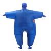 Resenkos Adult inflatable clothing (suitable for heights of 1.5-1.9 meters), inflatable costume adult, blowup costumes for adults, Black - 2 of 4