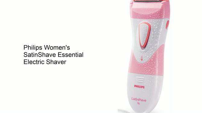 Philips Satinelle Wet &#38; Dry Women&#39;s Electric Shaver - HP6306/50, 2 of 12, play video