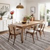 Large Machine Washable Rug 10x13 Farmhouse Gradient Living Room Rug with Non-Slip Backing Printed Floor Carpet Non-Shedding Soft Low Pile Rug - 2 of 4