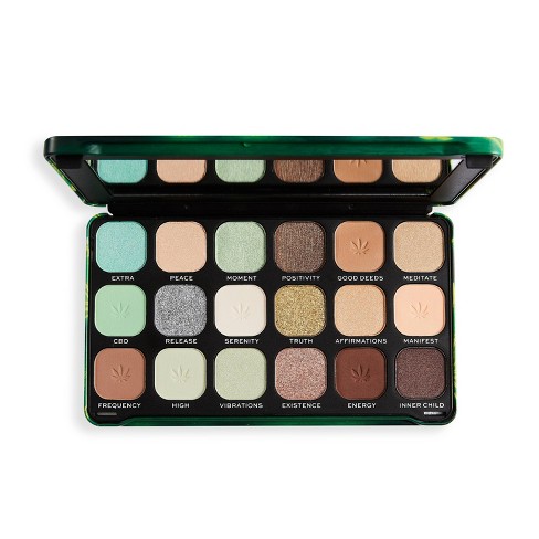 Makeup Revolution Forever Flawless Eyeshadow Palette - Extra Chilled -  0.77oz : Target