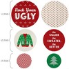 Big Dot of Happiness Ugly Sweater - Christmas Party Giant Circle Confetti - Holiday Party Decorations - Large Confetti 27 Count - 2 of 4