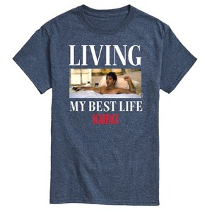 Men's - Scarface - Living My Best Life Short Sleeve Graphic T-Shirt - 1 of 4