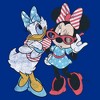 Junior's Mickey & Friends Distressed Fourth of July Daisy and Minnie T-Shirt - 2 of 4