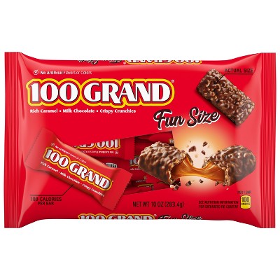 100 Grand Fun Size Chocolate Candy - 10oz