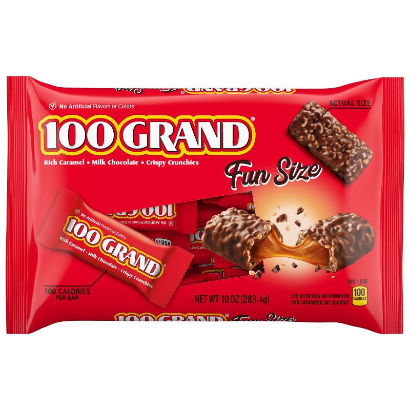 100 Grand Fun Size Chocolate Candy - 10oz, 1 of 13