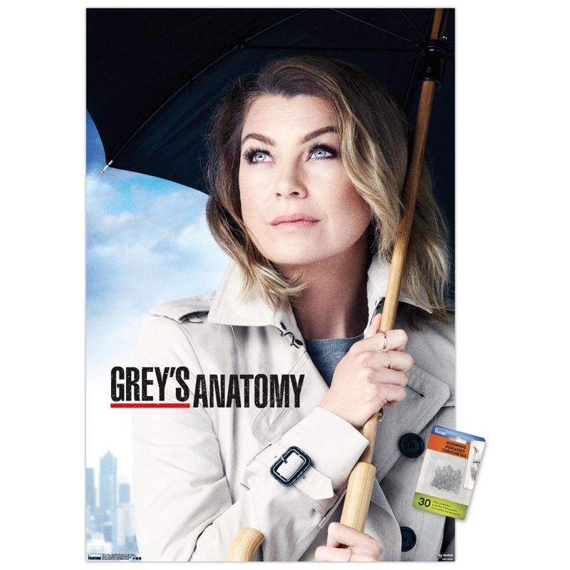 Trends International Grey's Anatomy Season 12 - One Sheet Unframed Wall Poster Prints, 1 of 7