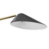 Modway Journey Standing Floor Lamp - Satin Brass Rod, LED Compatible - 4 of 4