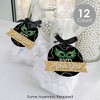 Big Dot of Happiness Mardi Gras - Masquerade Party Clear Goodie Favor Bags - Treat Bags With Tags - Set of 12 - 2 of 4