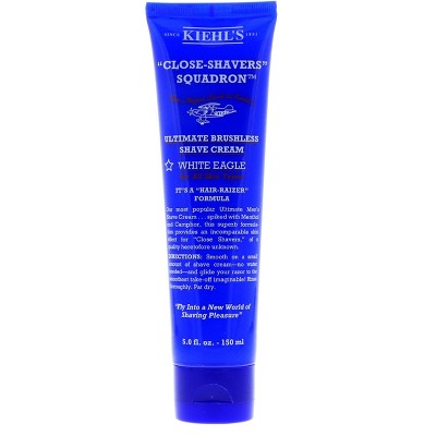 Kiehl's Close-Shavers Squadron Ultimate Brushless Shave Cream, White Eagle, 5 oz