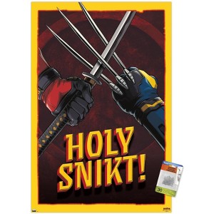 Trends International Marvel Deadpool & Wolverine - Holy Snikt! Unframed Wall Poster Prints - 1 of 4