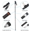 Unique Bargains Aluminum Alloy Collapsible Hiking Trekking Pole with Snow Basket 43-53 Inch 2 Pcs - 4 of 4