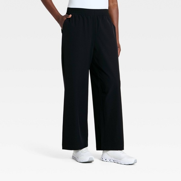 Pantalones de viaje tejidos de tiro medio para mujer - All In Motion™ 4