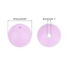 Unique Bargains Round Loose Silicone Beads for DIY Keychain Jewelry Making 50 Pcs - 3 of 4