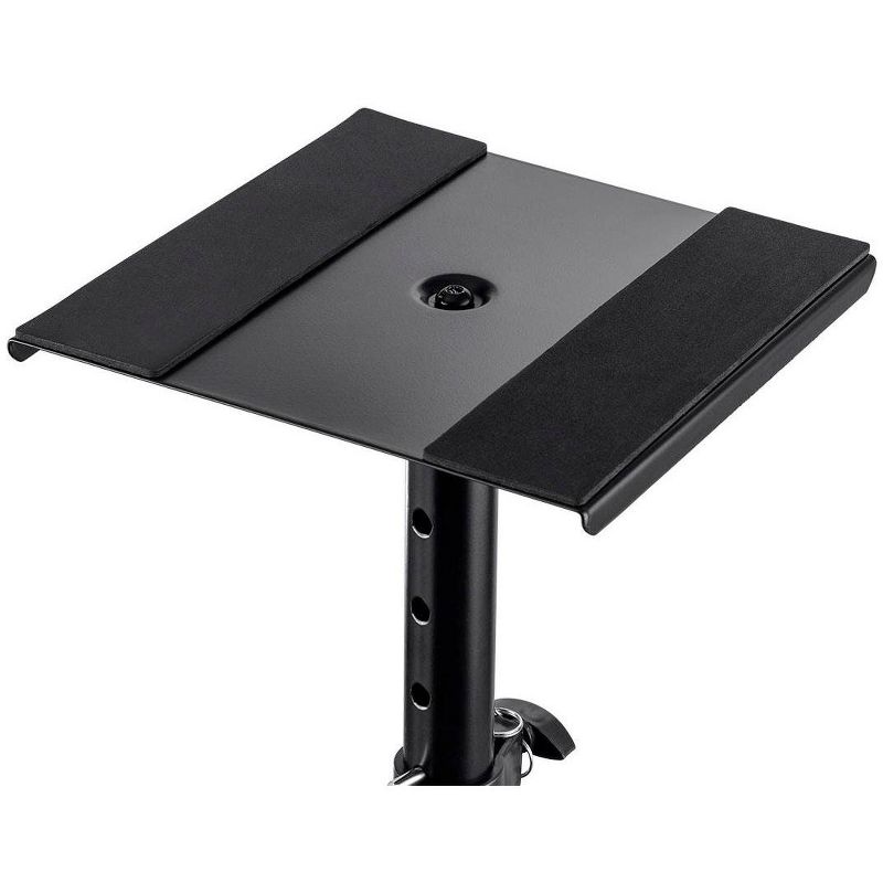 Monoprice Clamp-mounted Desktop Studio Monitor Stands (Pair) Heavy Duty Steel, Adjustable Height, Support Up to 22 lbs, Includes Antislip Pads - Stage, 4 of 7