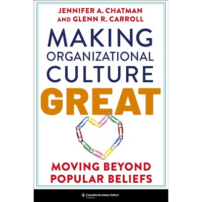 Making Organizational Culture Great - by Jennifer Chatman & Glenn R Carroll