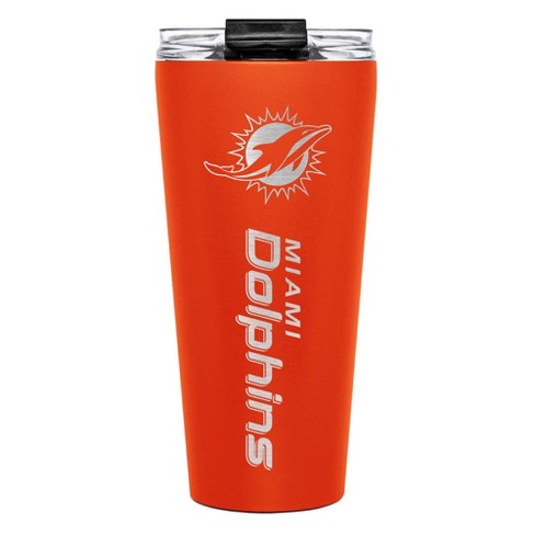 NFL Miami Dolphins Big Slim Travel Tumbler - 32oz - image 1 of 3