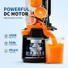 5.3" Wide Chute Cold Press Juicer, Slow Masticating Juicer Machine with 1.7L Large Capacity, High Juice Yield, Adjustable Pulp Control & Easy to Clean - 4 of 4