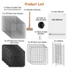iMountek "3-Tier Metal Cat Playpen Cage with 3 Doors, 2 Ladders, Detachable Design for 1-2 Cats, Black" Black - 3 of 4