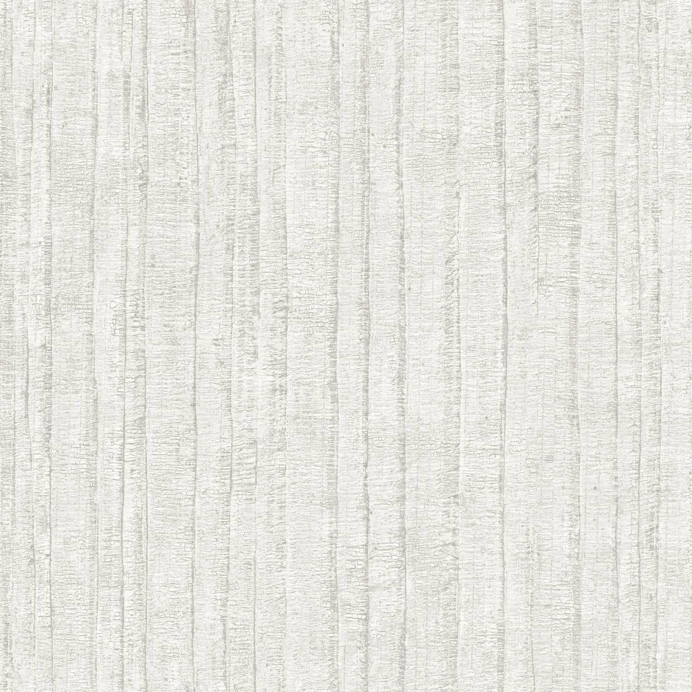 Photos - Wallpaper Roommates Crackled Stria Texture Peel and Stick  White 