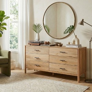 white christmas dresses Narmada White Mango Wood Dresser with Rattan 120cm – Om Home & Garden
