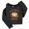 The Juniper Shop Harvest Market Pumpkins Local Organic Youth Long Sleeve Tee - XL - Black - 2 of 4