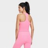 Women's Seamless Racerback Ribbed Tank Top - All In Motion™ - 2 of 4
