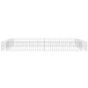vidaXL Gabion Raised Bed Silver Galvanized steel Large Heavy Duty - 2 of 4