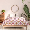 Deny Designs Full/Queen Colour Poems Starry Multicolor Comforter and Pillow Sham Orange - 3 of 4