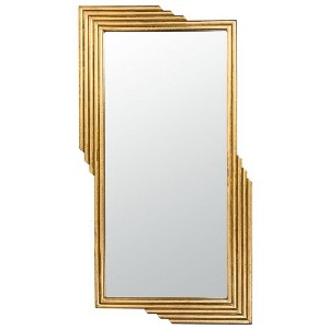 Trenla Mirror - Gold Foil - Safavieh - 1 of 4