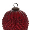 Hobnail Glass Cone Ornament (Set of 2) - 3 of 3