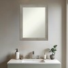 Amanti Art Grand Narrow Non-Beveled Framed Bathroom Vanity Wall Mirror - 4 of 4
