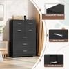 TinyHomie Wooden 7-Drawer Storage Cabinet with Built-In Outlet Durable Organizer for Bedroom, Living Room, and Office - 4 of 4