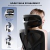 Ergonomic Office Chair with Adjustable Lumbar Support, High-Back Mesh Desk Chair, 3D Armrests & Headrest, Swivel Task Chair for Home Office - 3 of 4