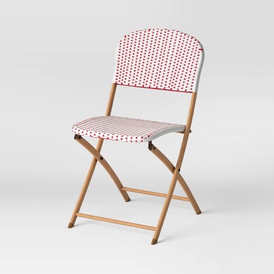 French Café Outdoor Patio Dining Chairs Folding Chairs - Threshold™