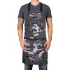 StyleCraft Professional Heavy Weight Waterproof Barber or Salon Hair Cutting Apron with Cross Back Strap and Pockets - 2 of 4