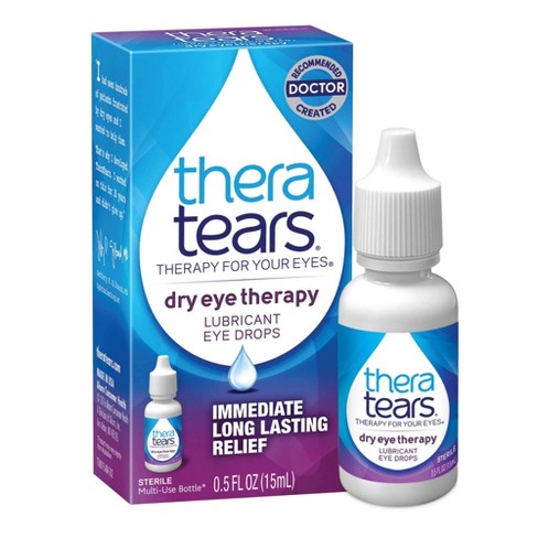 Theratears Lubricant Eye Drops 0 5 Fl Oz : Target