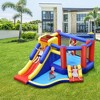 Costway Inflatable Bouncy Castle Kids Jumping House w/ Double Slides Air Blower Excluded - 2 of 4