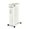 Gymax 1500W Oil-Filled Radiator Space Heater w/ Humidification Box Electric Portable Heater w/ 3 Heat Setting Overheat & Top-Over Protection - 2 of 4