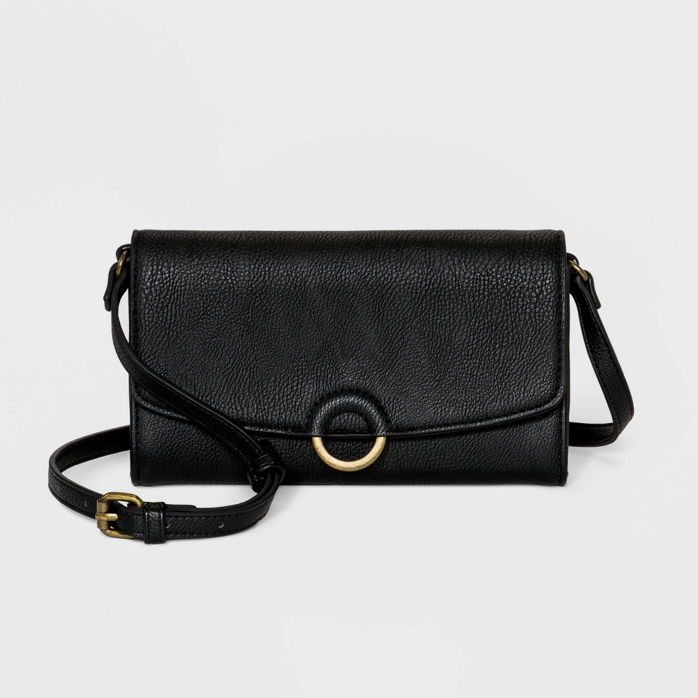 Ring Mini Crossbody Bag - Universal Thread Black