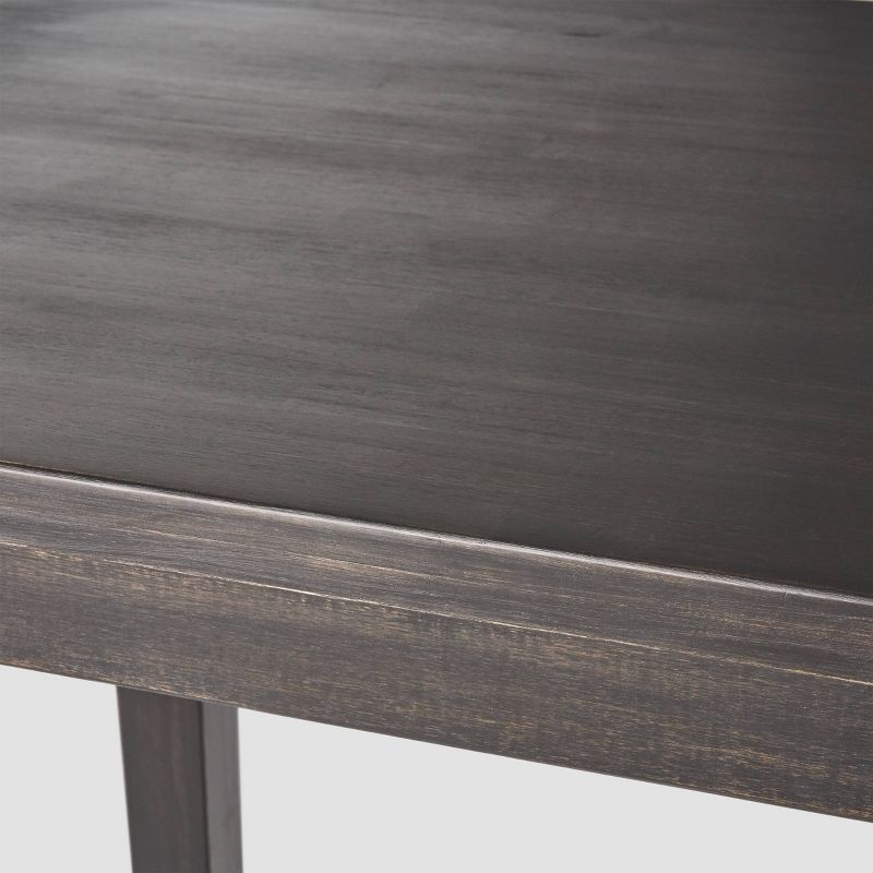 51&#34; Broughton Rectangle Contemporary Bar Height Table Dark Gray - Christopher Knight Home, 5 of 10