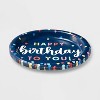 10ct Everyday Happy Birthday Dinner Paper Plates - Spritz™ - image 3 of 3
