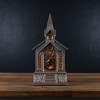 LED Snow Globe Church with Nativity 8.25"H - 2 of 3