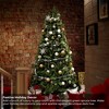 Casafield Realistic Green Spruce Artificial Holiday Christmas Tree with Sturdy Metal Stand - 2 of 4