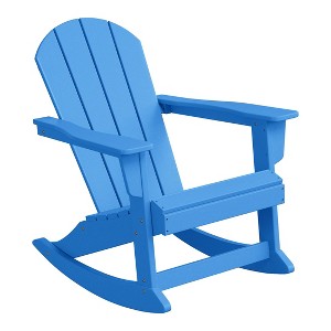 WestinTrends  Outdoor Patio Porch Rocking Adirondack Chair - 1 of 4