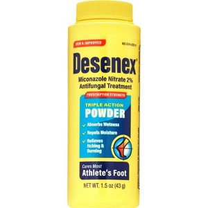 Desenex - AntiFungal Triple Action Foot Powder, 1.5 Oz - 1 of 4