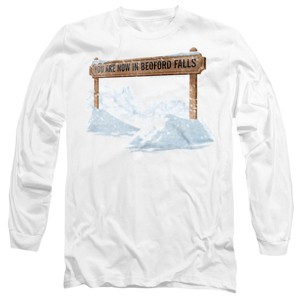 Men's Its A Wonderful Life Bedford Falls Long Sleeve T-Shirt - 1 of 4