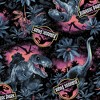 Men's Jurassic Park Pajama Pants - Black - 3 of 3